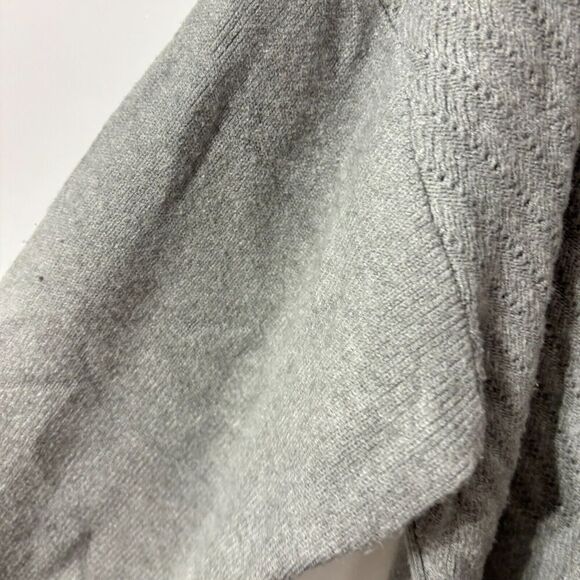 Liz Claiborne Womens Mock Neck Sweater Dress 3X Gray Long Sleeve Knitted NWT - Picture 4 of 8